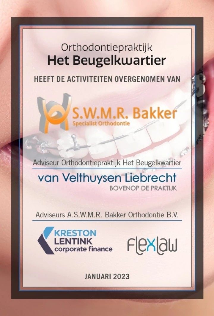 Bakker Orthodontie | verkoopbegeleiding