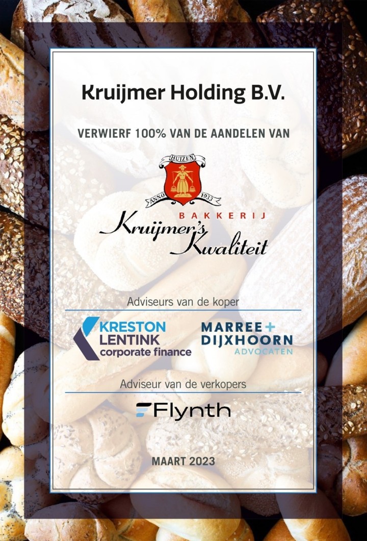 Bakkerij Kruijmer | Buy side